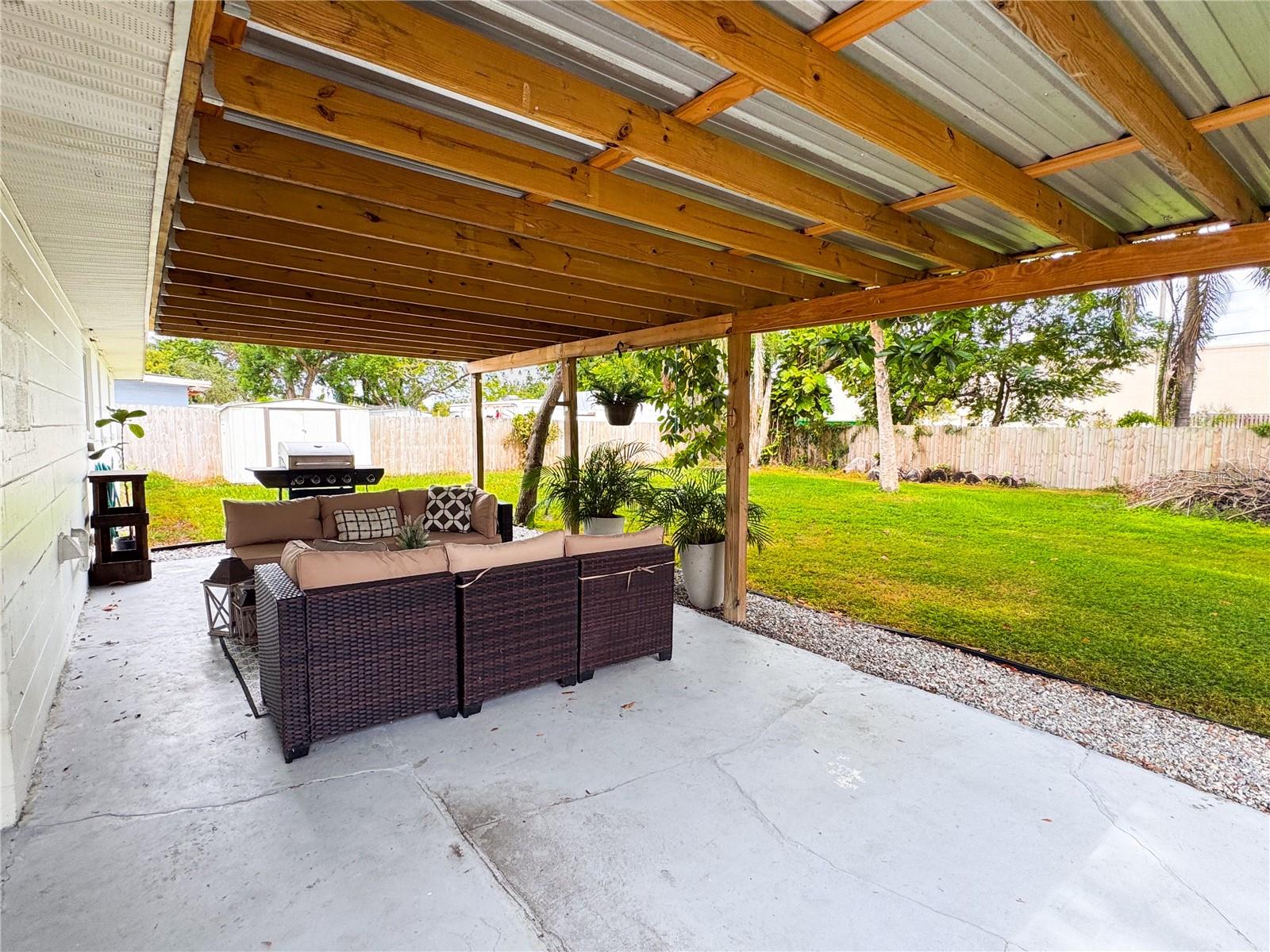 back cover patio