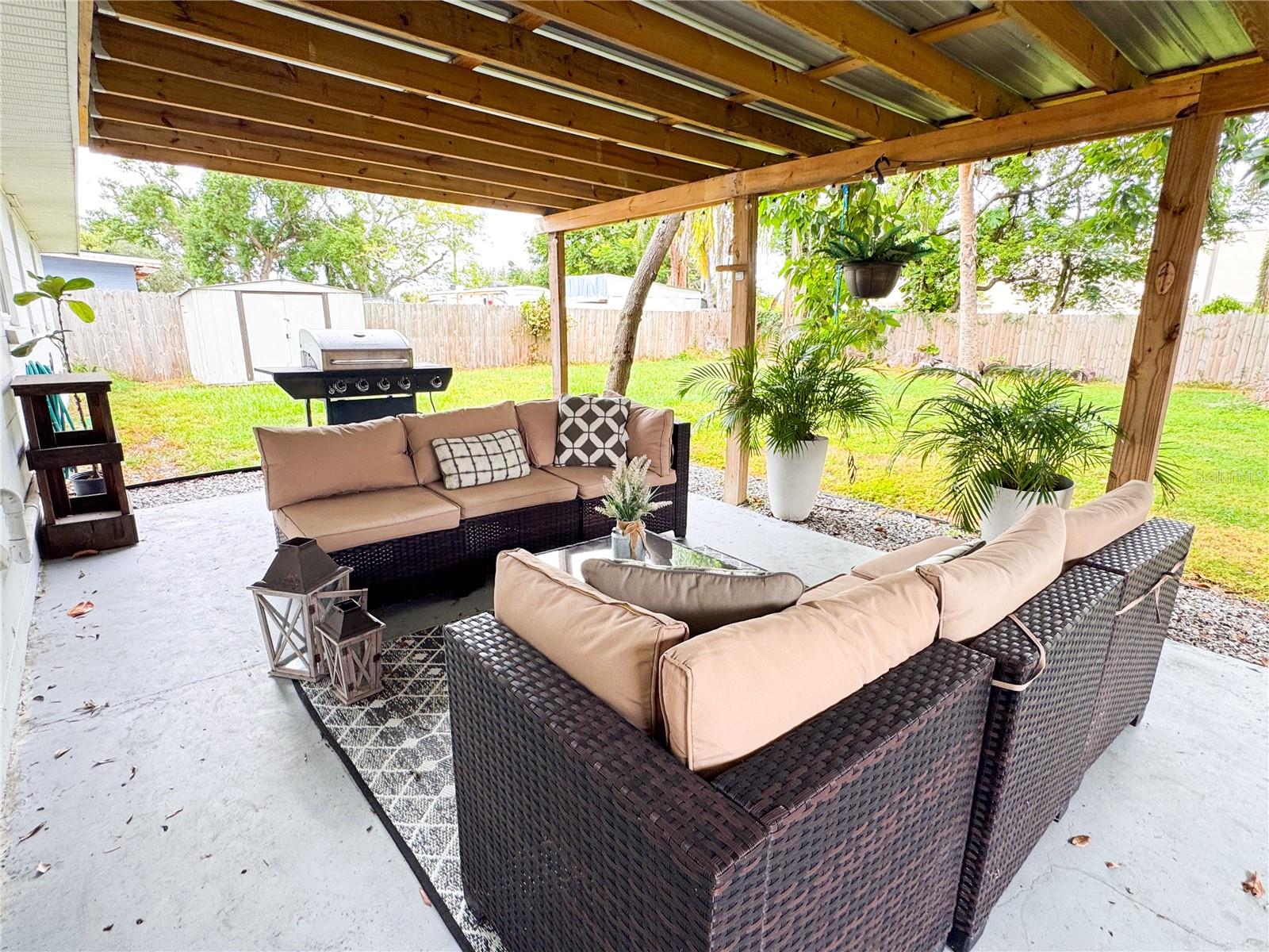 back cover patio