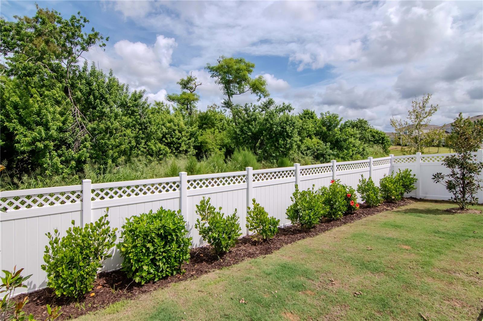 Fully Fenced Yard and Landscaping