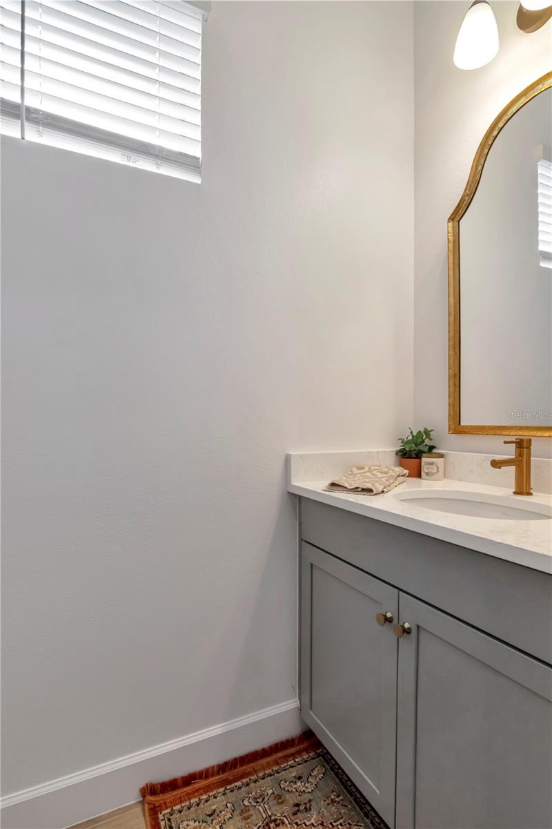 Guest Half-bath Downstairs