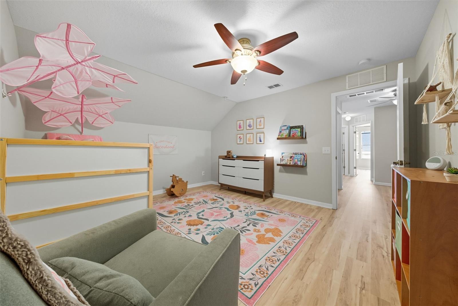 Generously sized bedroom
