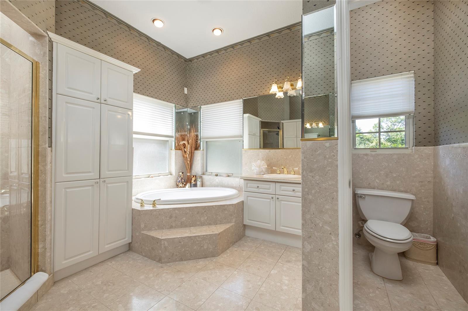 Main floor primary bathroom