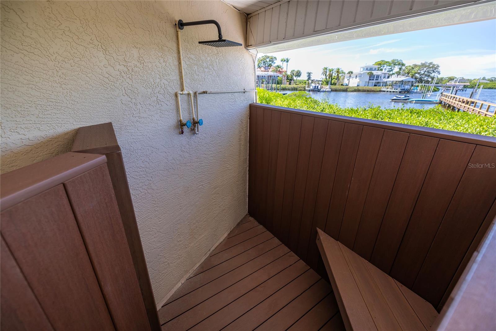 New Compsotie Outdoor Shower