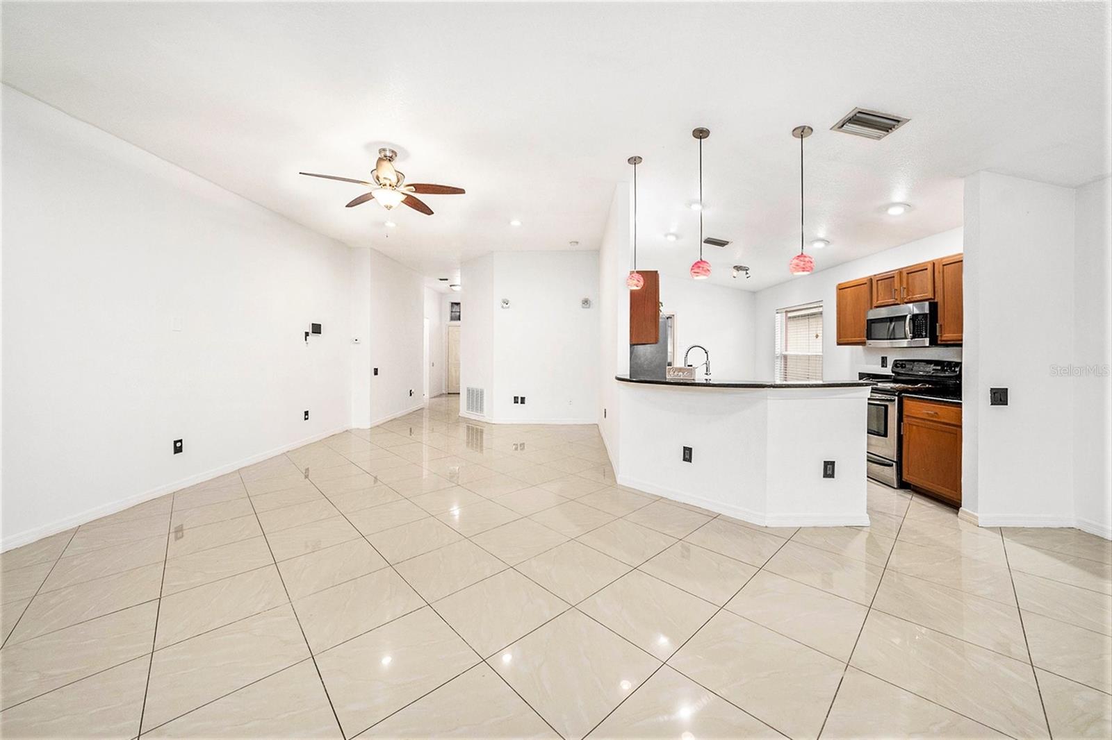 Open floorplan