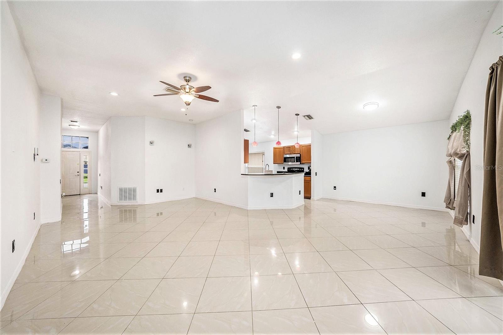 Open floorplan