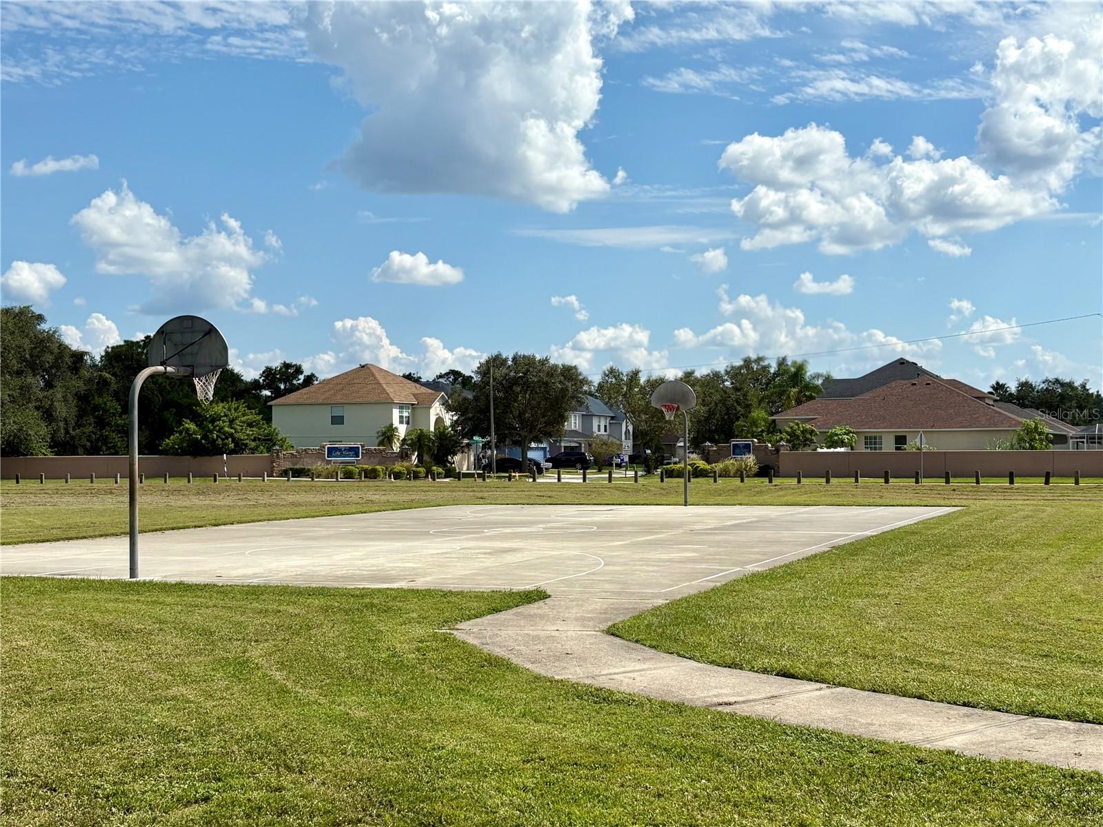 Full basketball court
