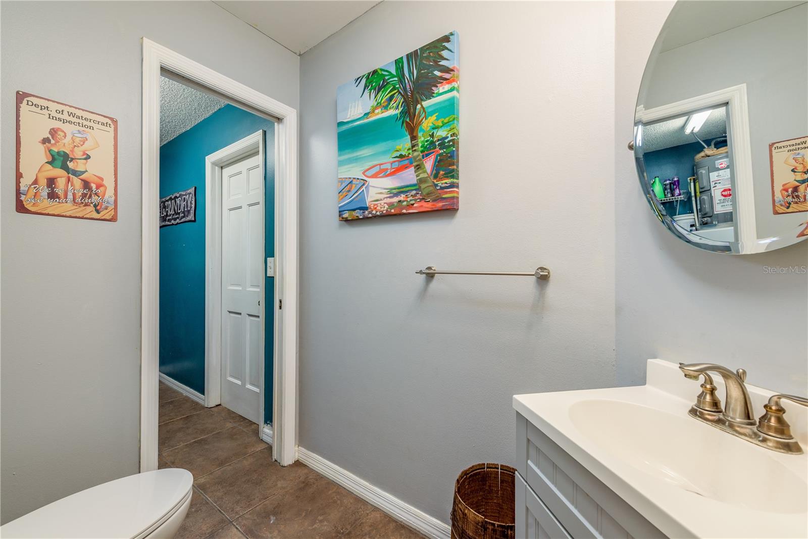 Half Bath-First Floor