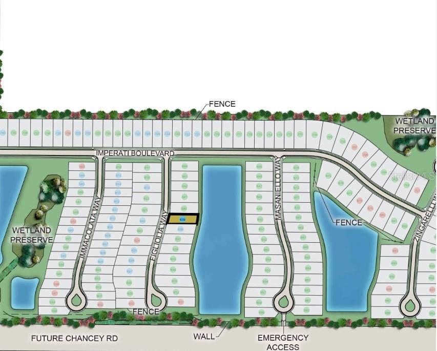 Esplanade at Wiregrass Ranch ~ Site Map