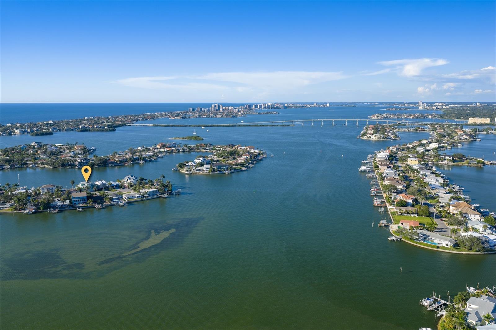 Overview with views to the north and neighboring Clearwater Beach.