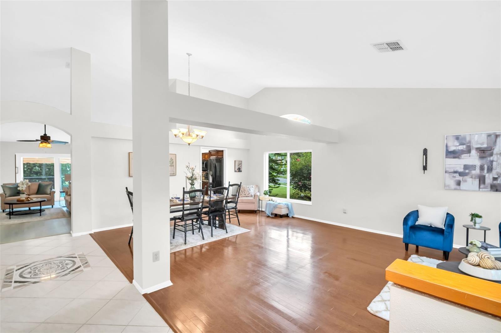 Beautiful wood flooring