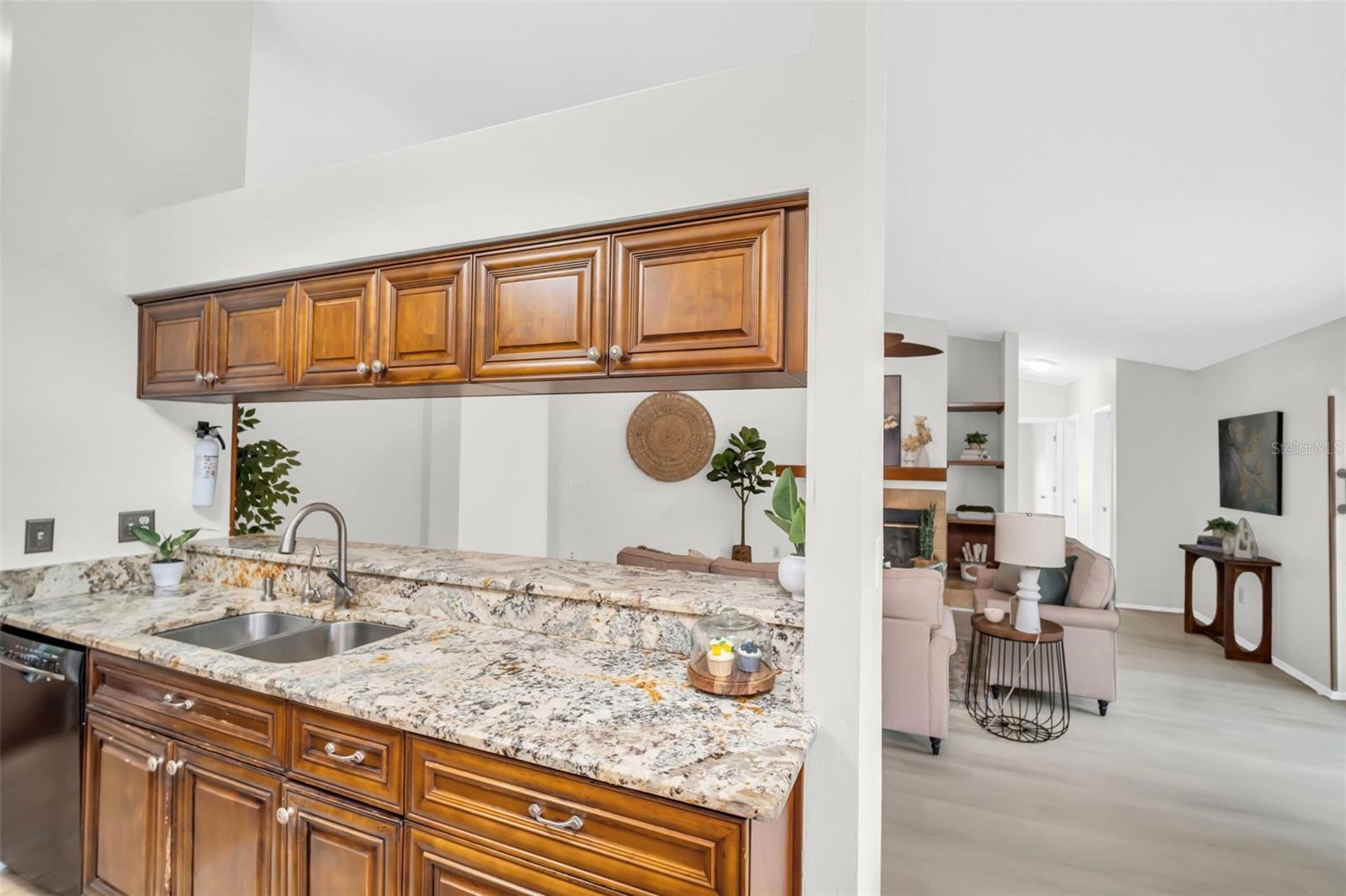 Upgraded cabinets
