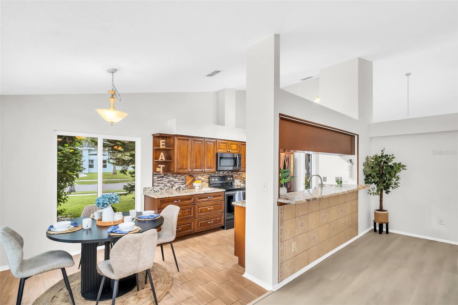 Dining are in kitchen