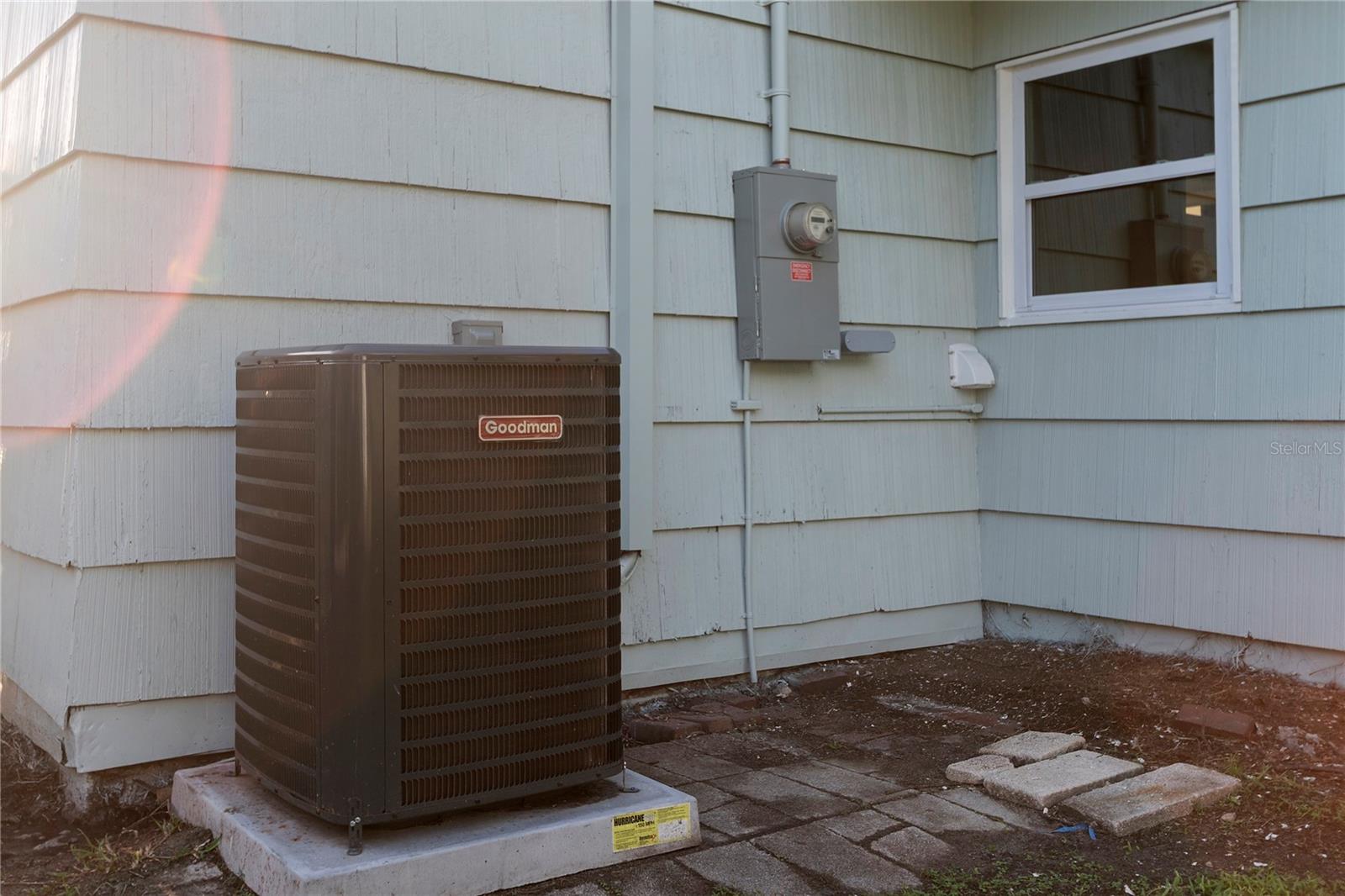 New central A/C and ducts
