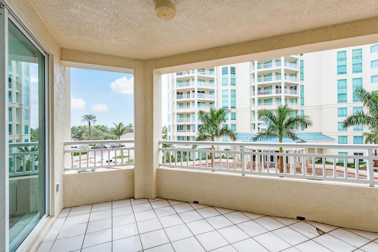 Wrap around balcony