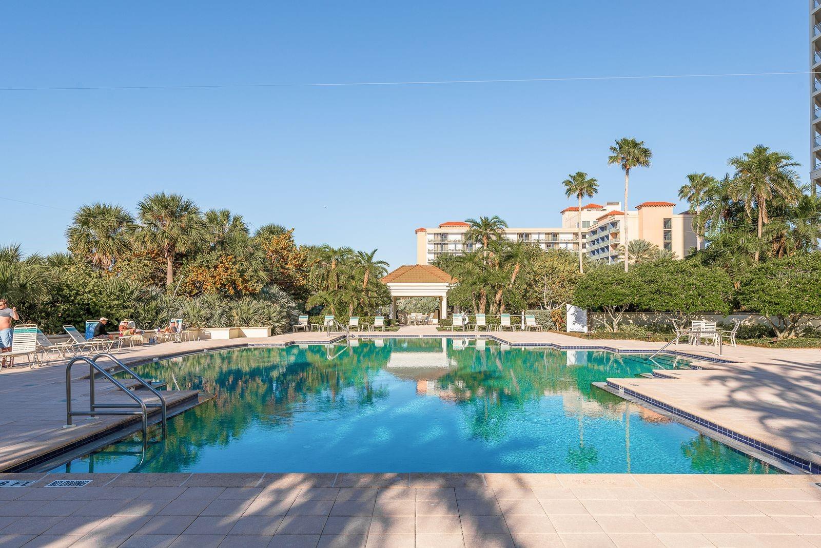 Oversized pool