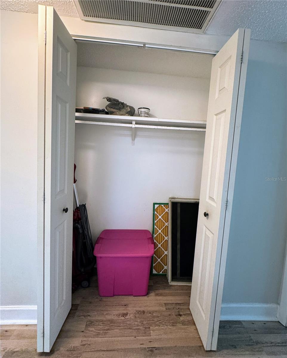 Hallway closet