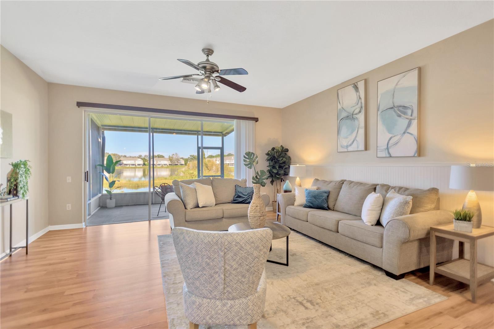 Living room with a view