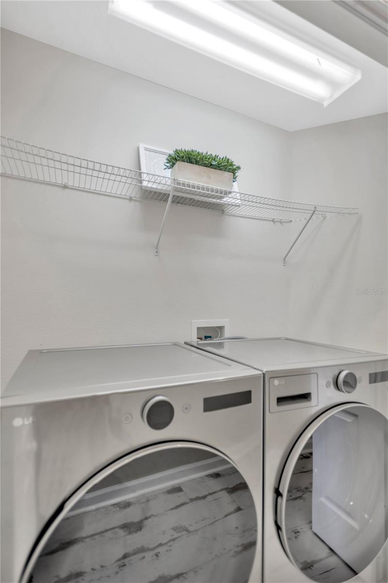 Laundry upstairs