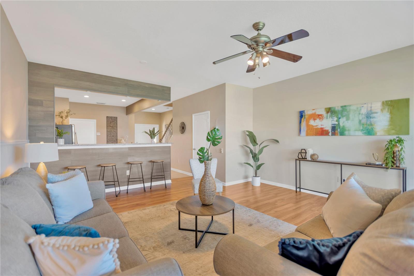 Open floorplan