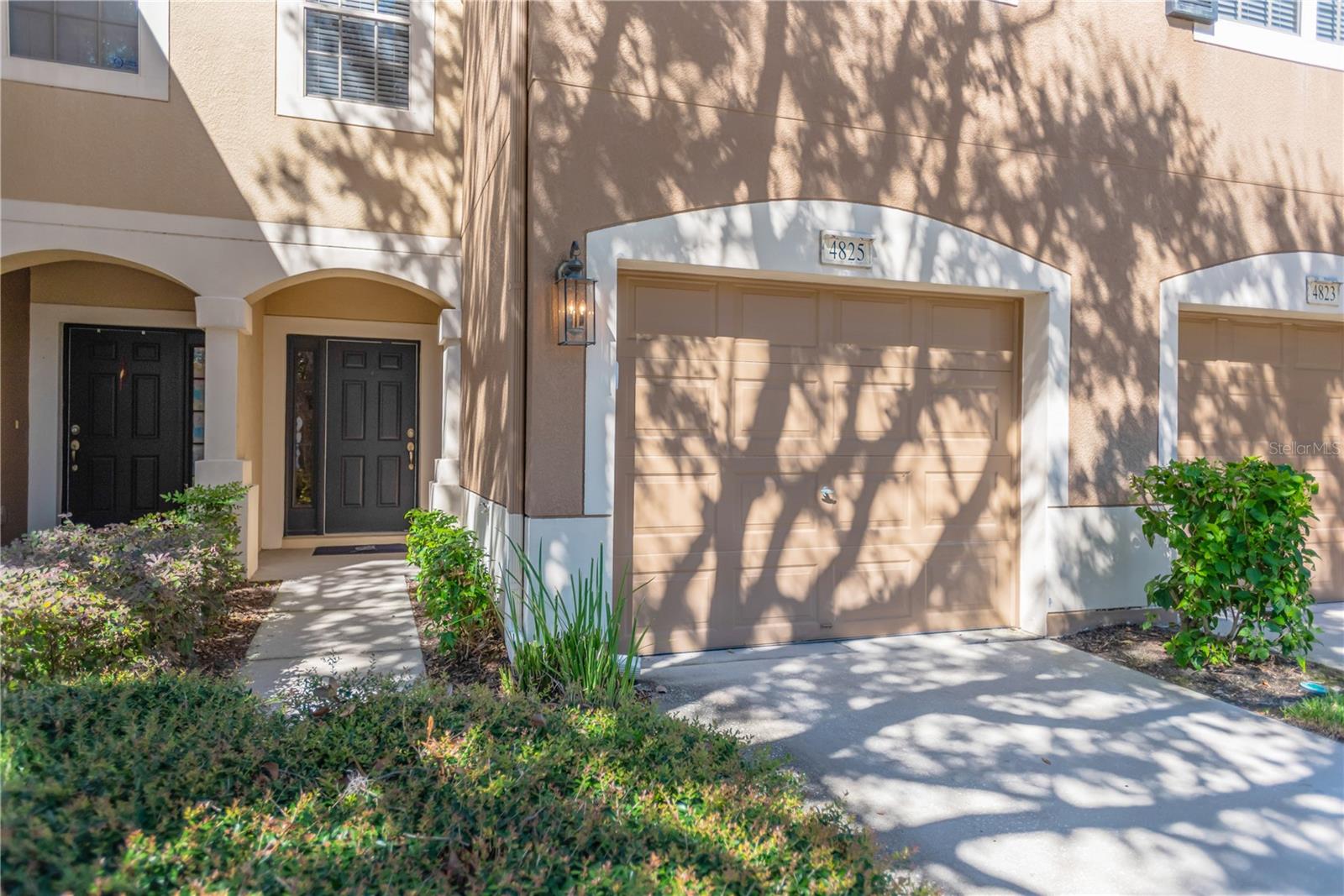 Single garage and private entrance