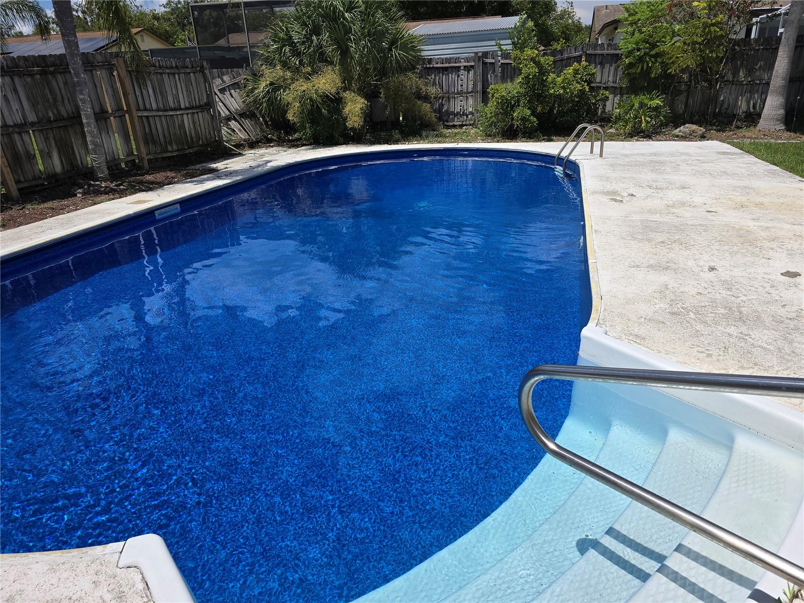 LARGE inground pool!