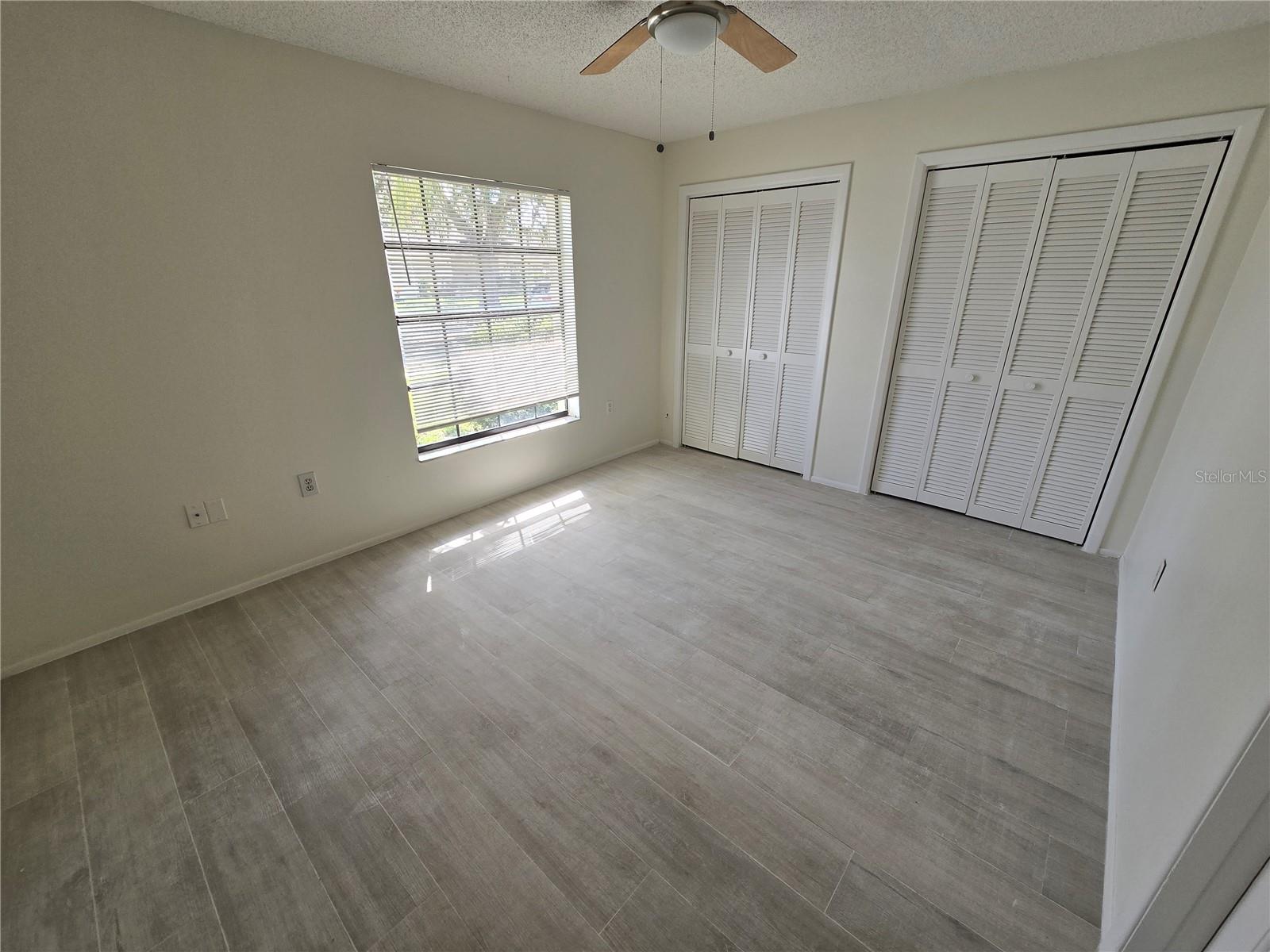 Bedroom 2, with access from room to the 2nd bath