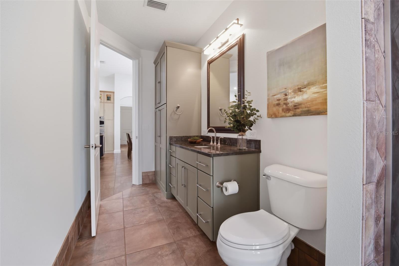 South Wing - Guest Bath/Powder Room