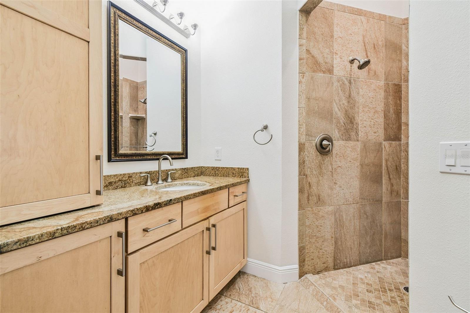 Full Bath Adjacent to Wellness Suite