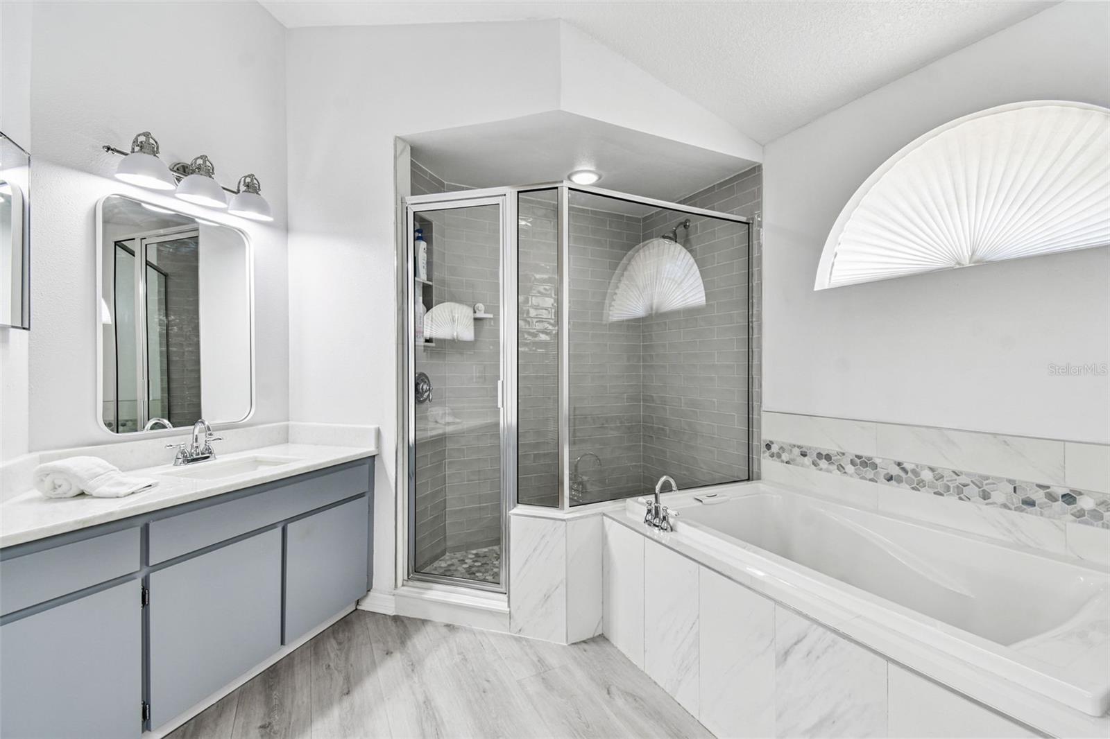 Renovated Primary Bathroom