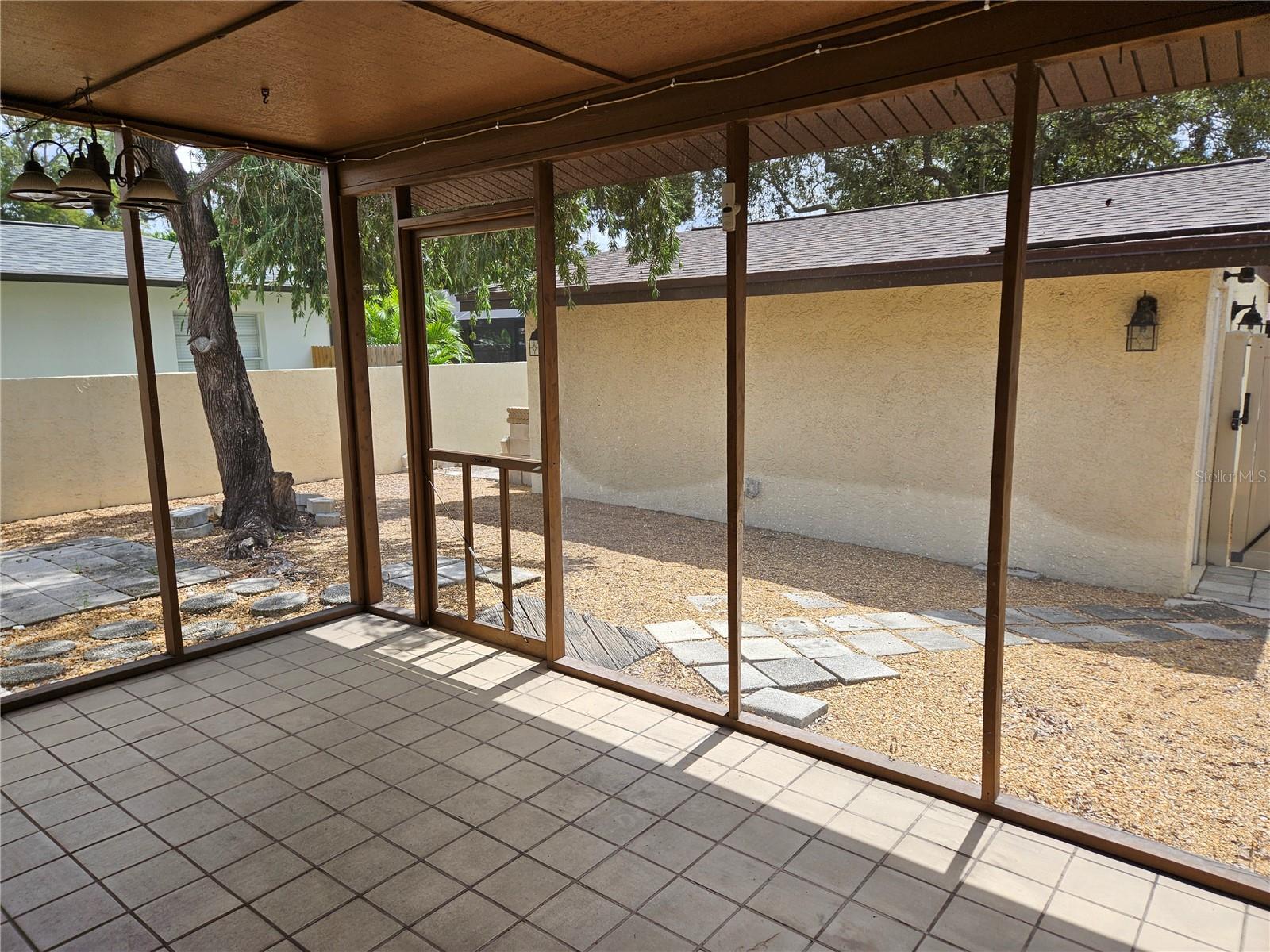 Back Screened Porch