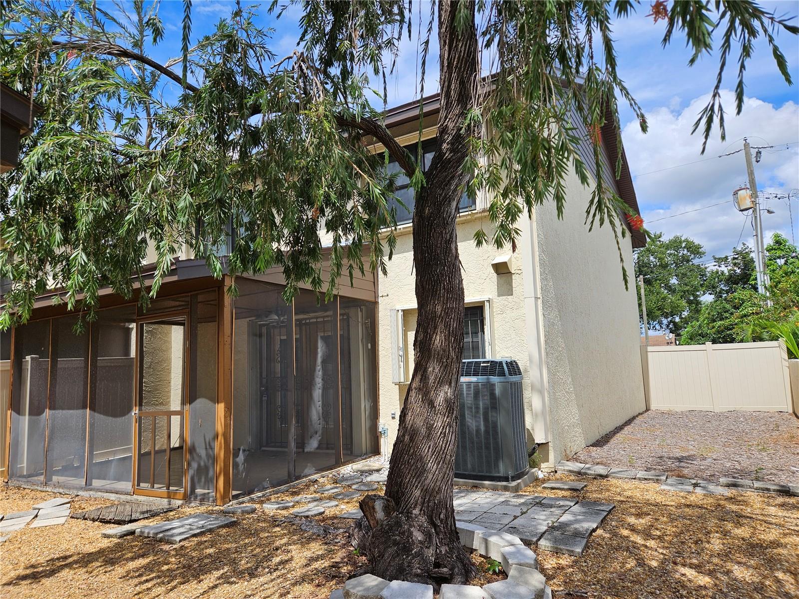 Side Fenced-In Area