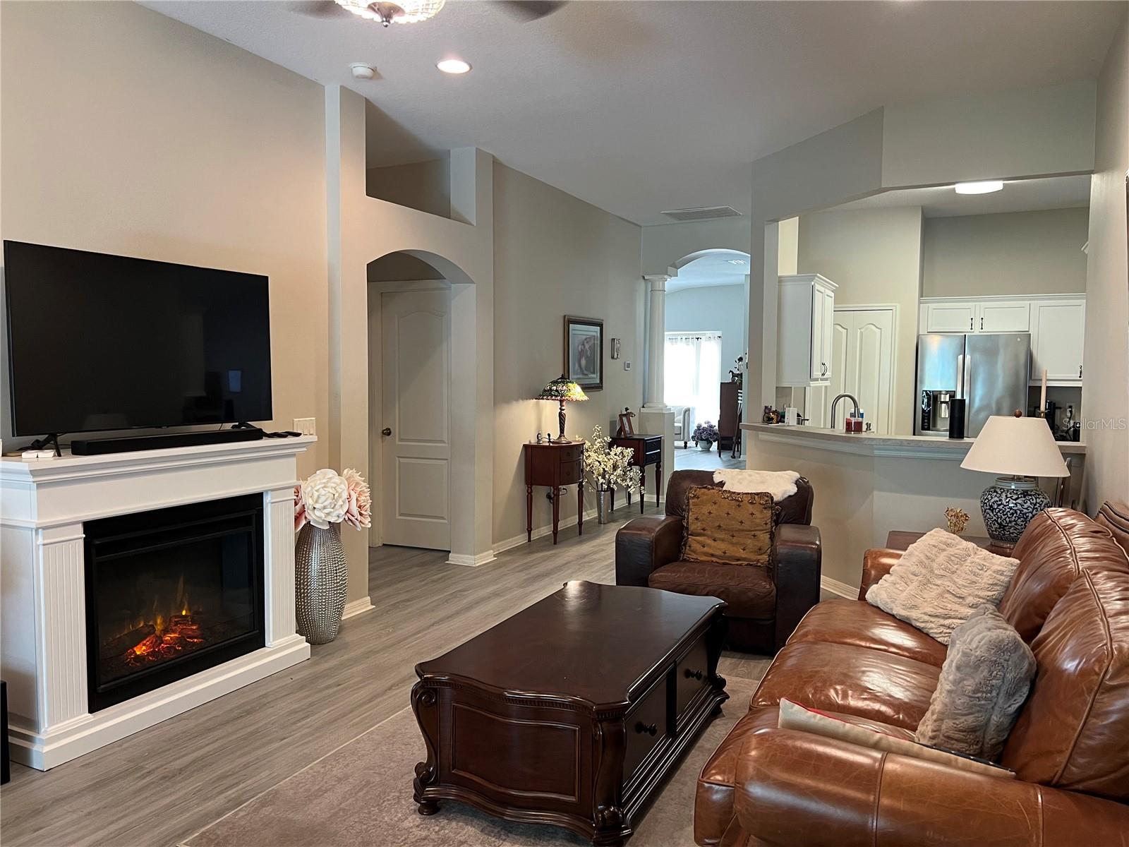 Fire place will convey