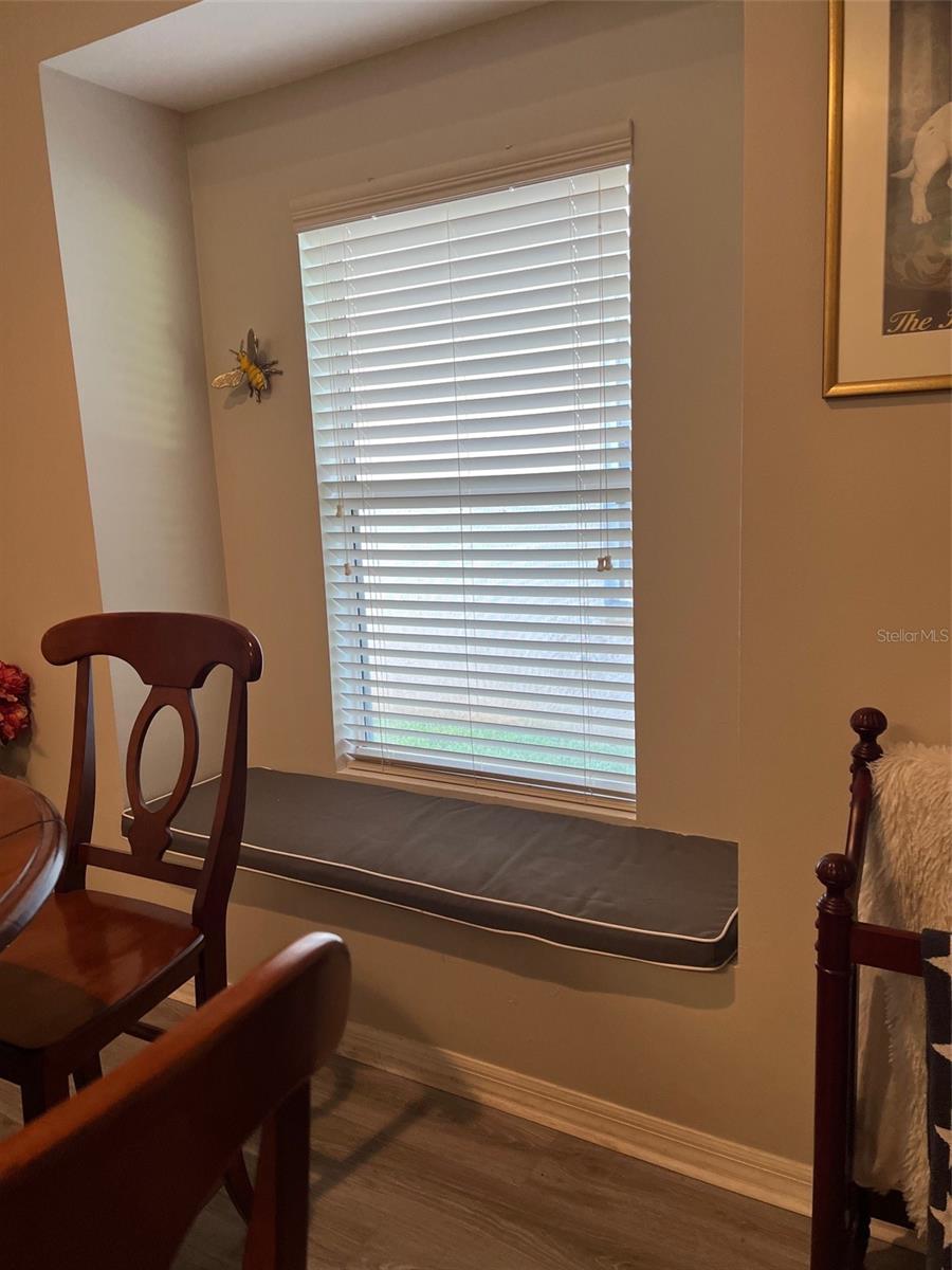 Upgraded Kitchen Window Seat