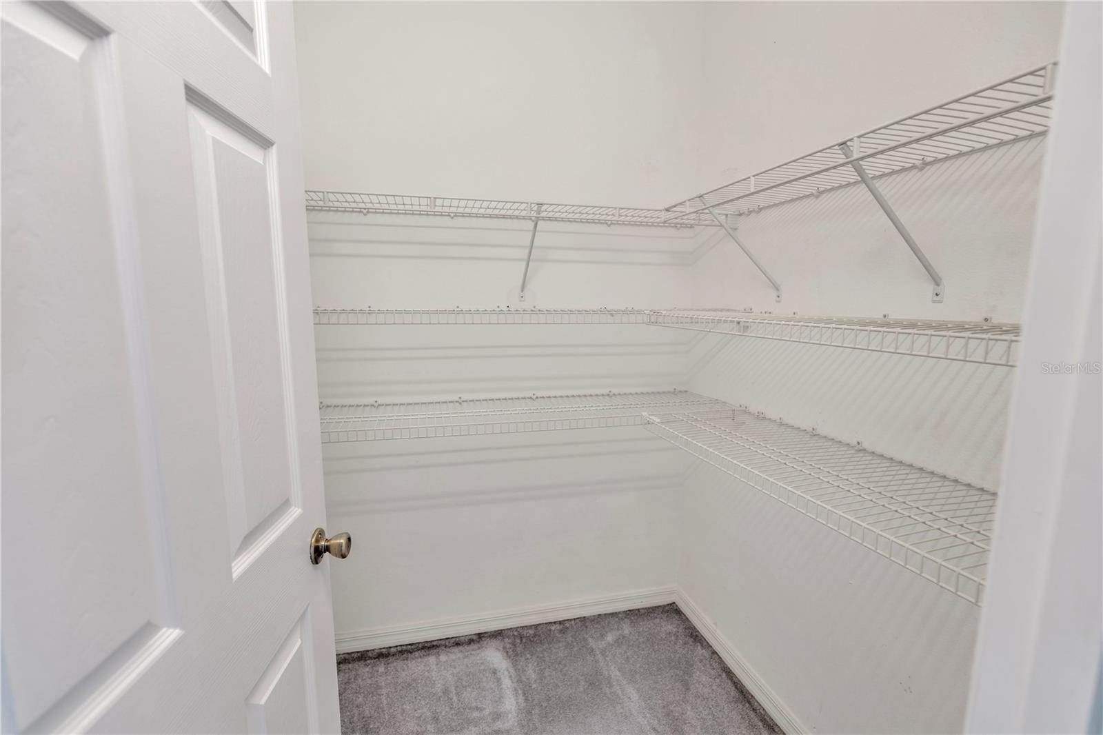 primary bedroom closet