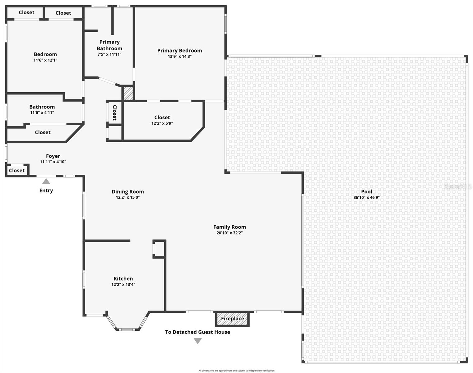 Detached in law floor plan