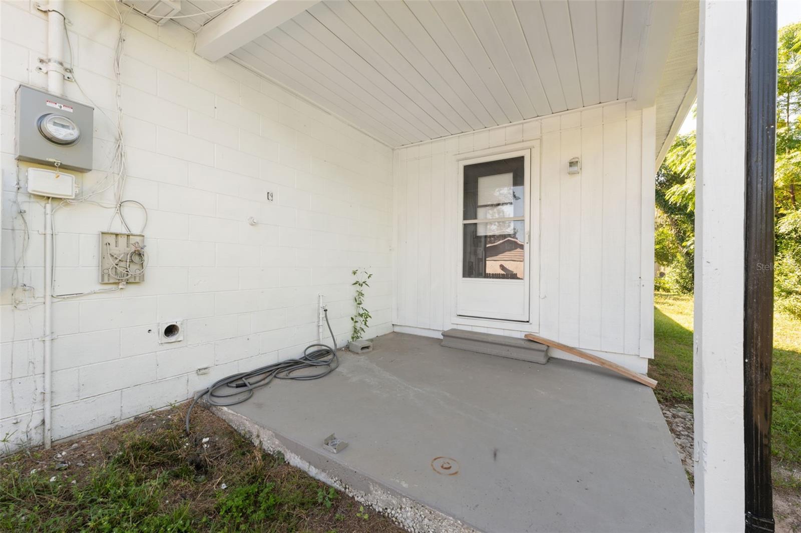 Rear Porch