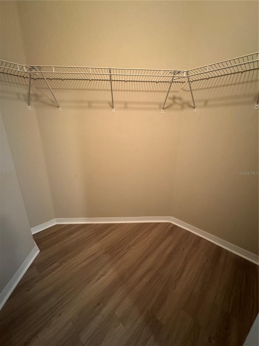 Walk In Closet in Primary Bedroom
