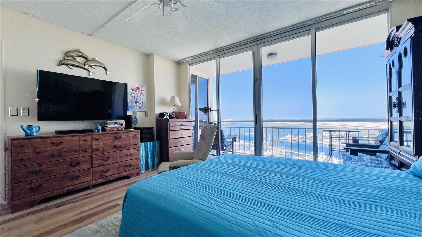 BEDROOM 2 AND VIEW TO THE OUTSIDE