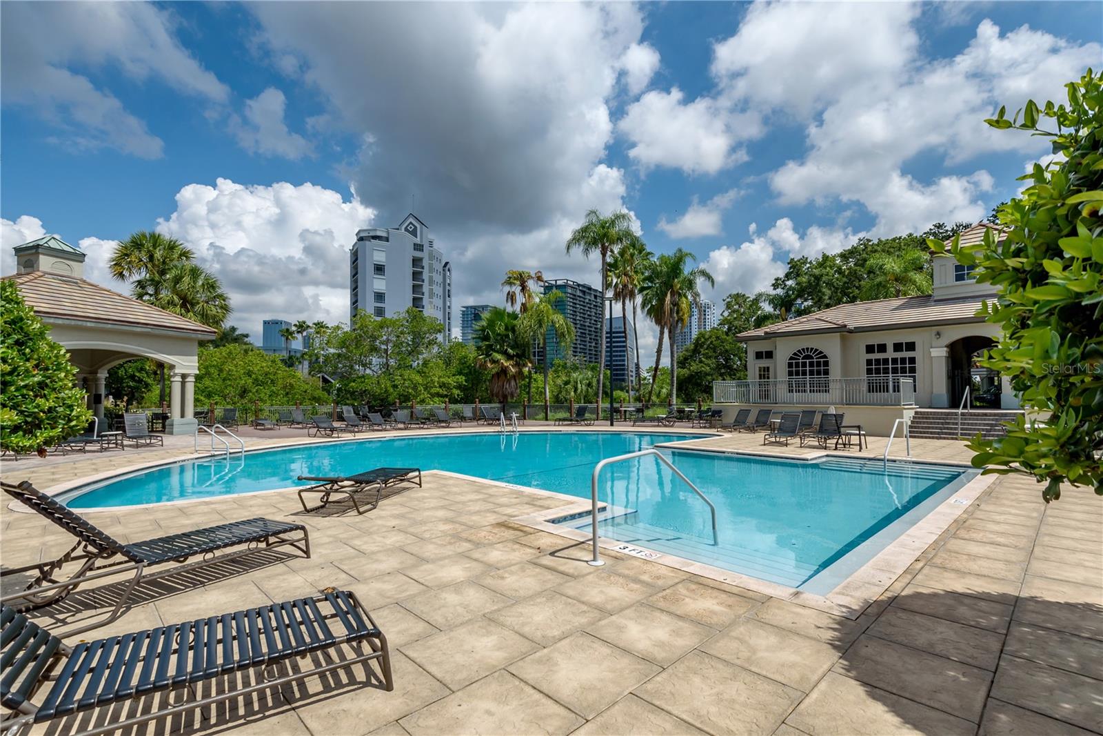 Community pool and spa