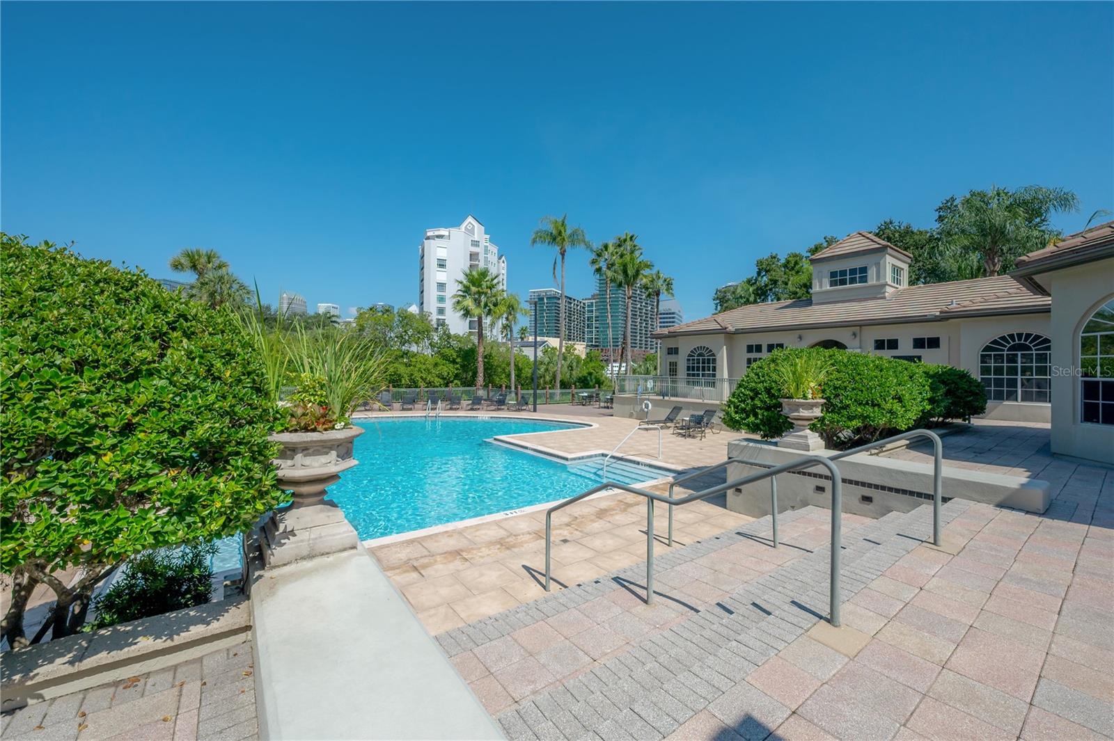 Community pool and spa