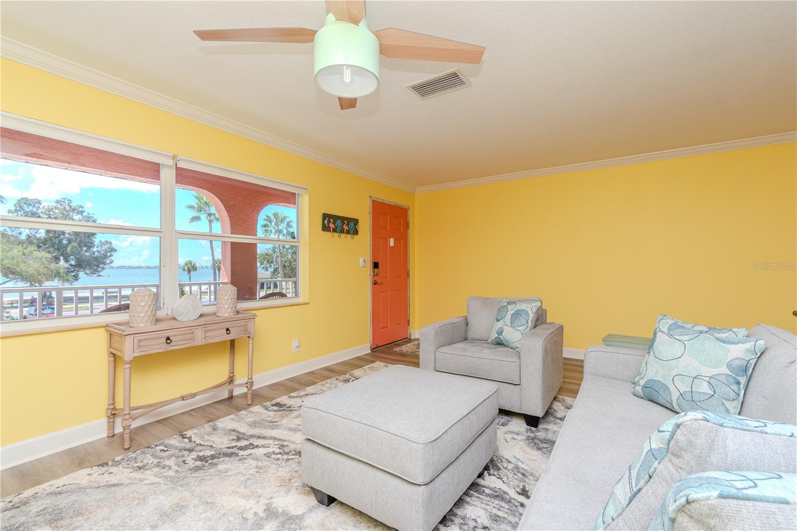 LIVING ROOM WITH DINETTE