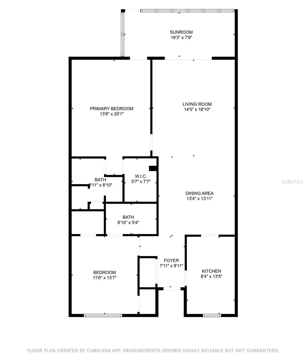 Floor Plan - Measurements approximate