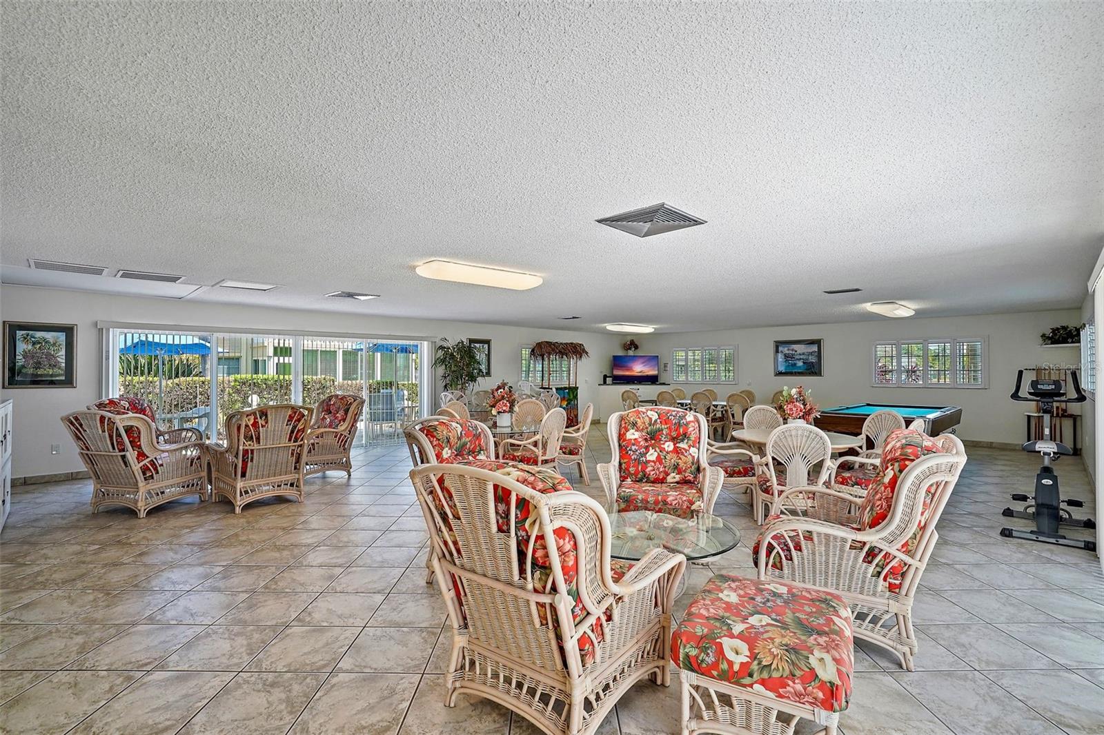 Clubhouse seating