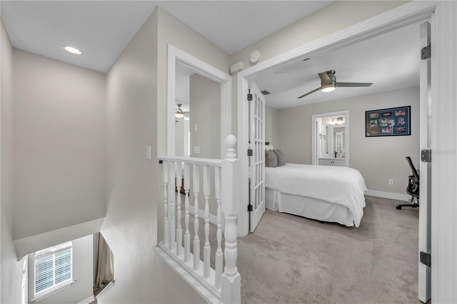 third floor leading to - 2 master bedrooms, 2 ensuite bathrooms, both with walk-in closets