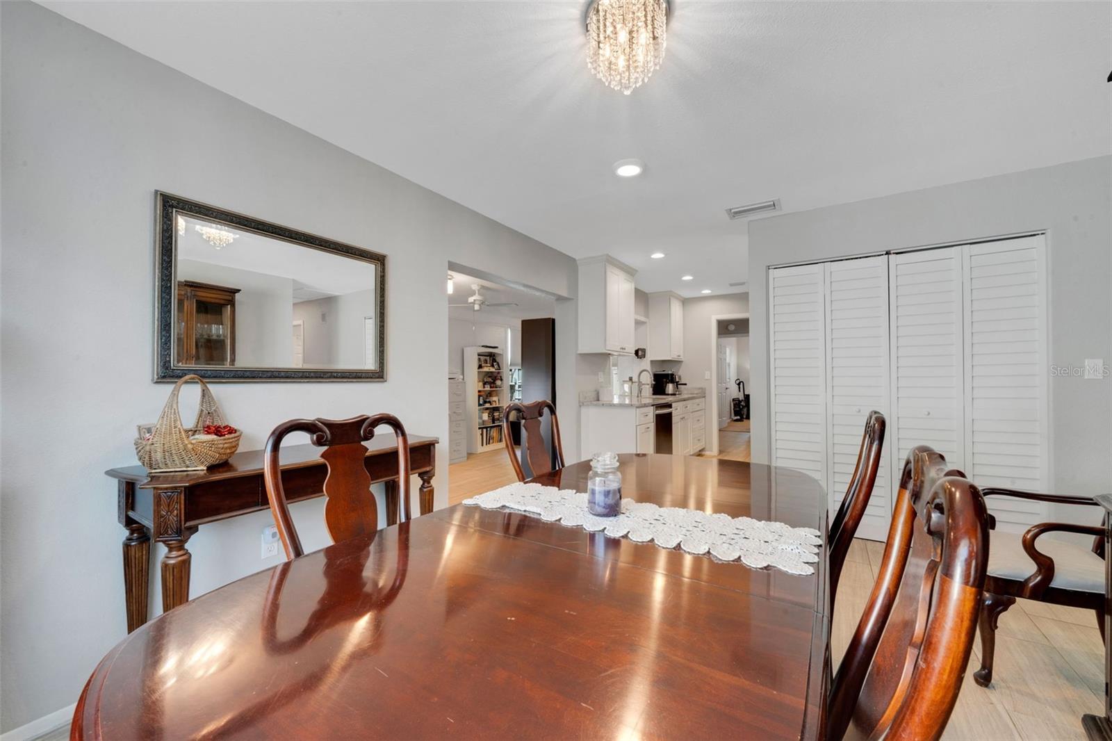 dining room notice pantry closet