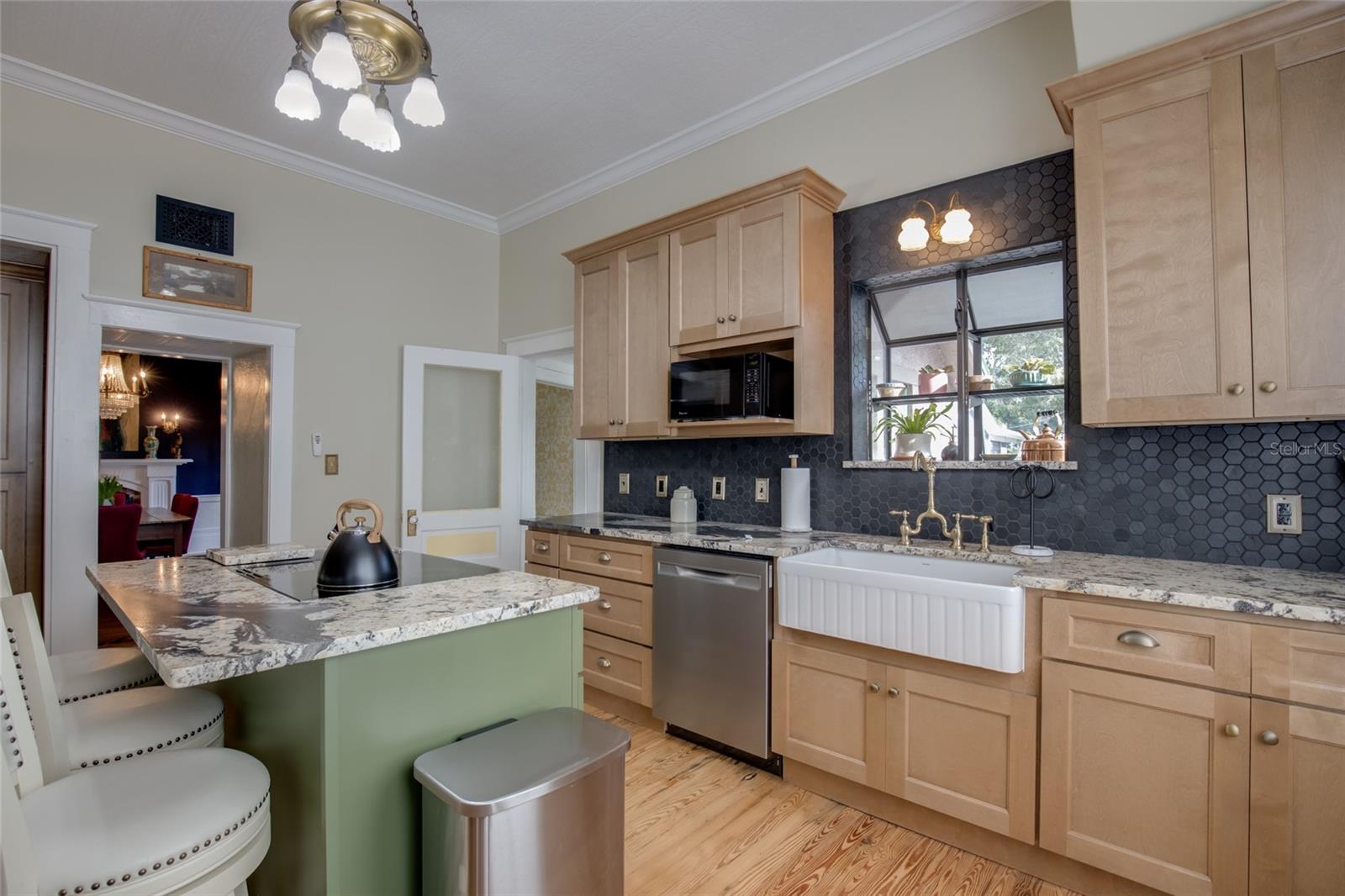 Modernized kitchen