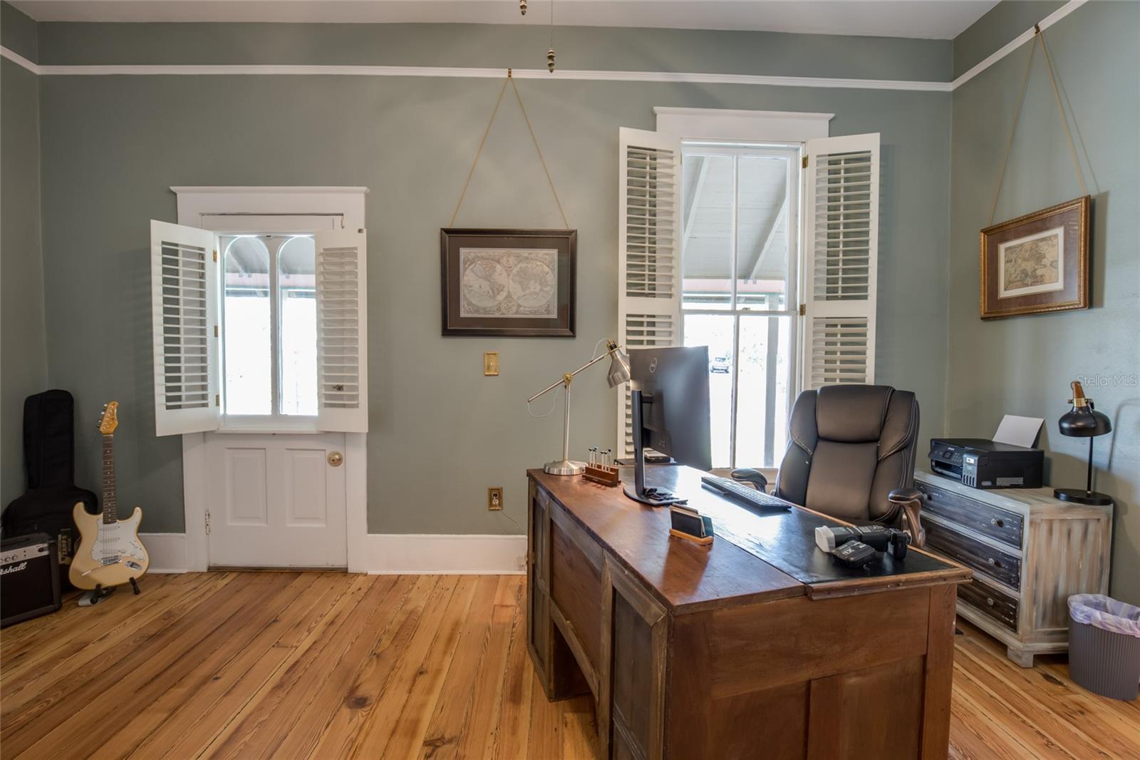 Office with private entrance and full bath