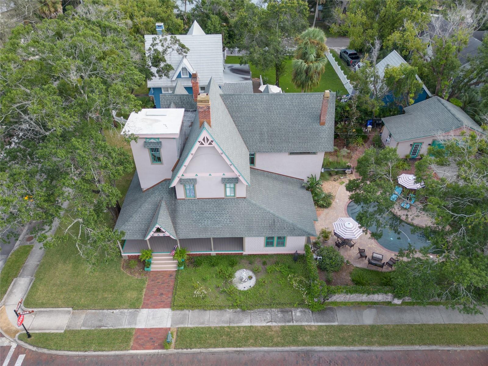 Front view aerial