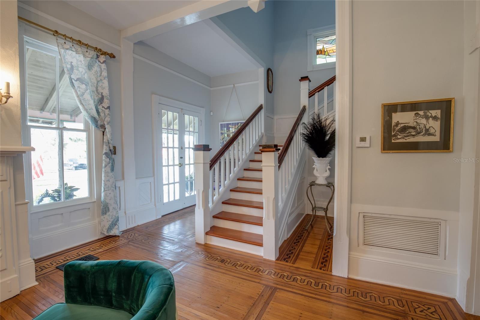 Foyer and main entry way