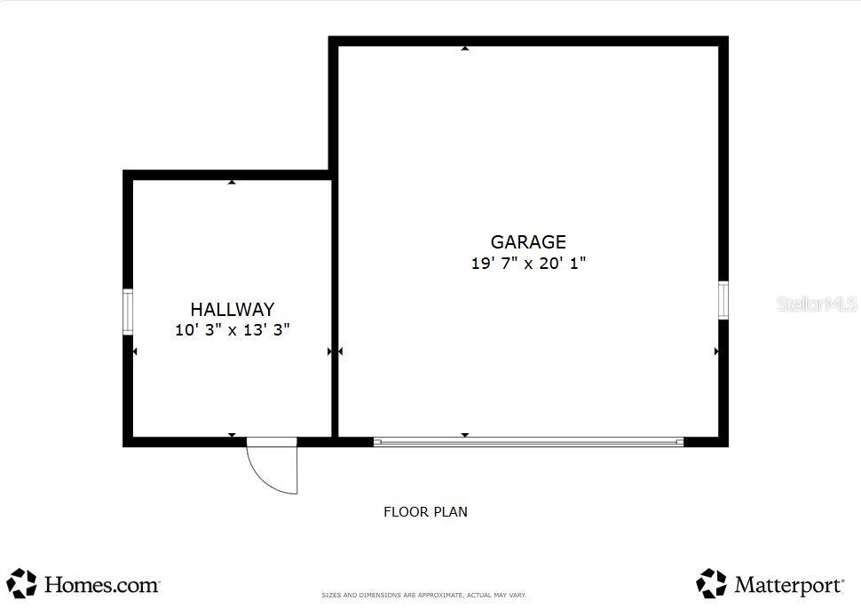 Floor plan garage